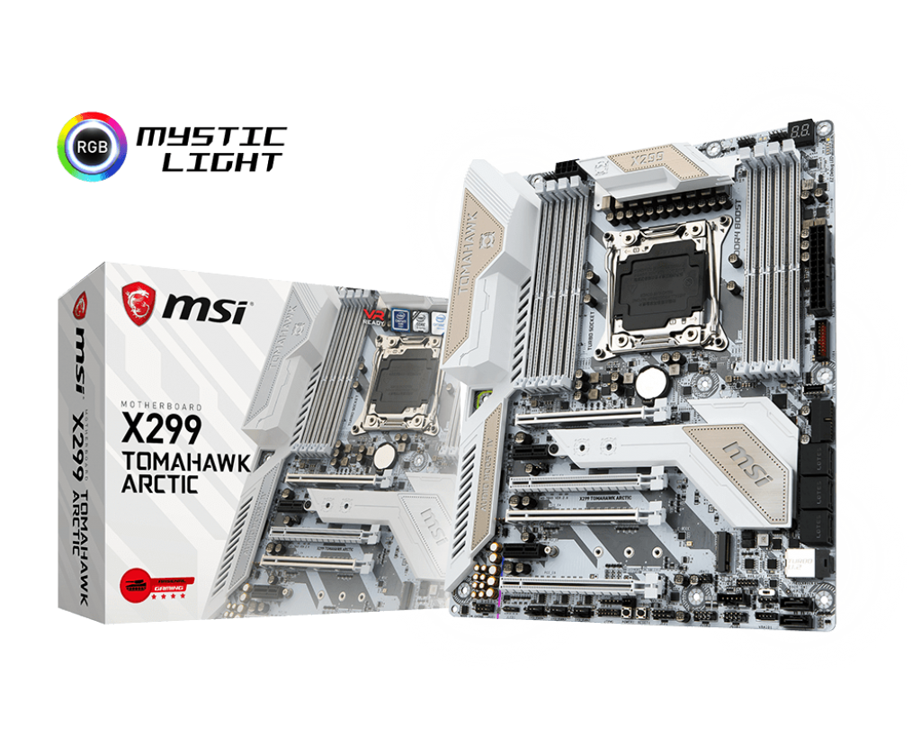 MSI X299 Tomahawk Arctic - Motherboard Specifications On MotherboardDB